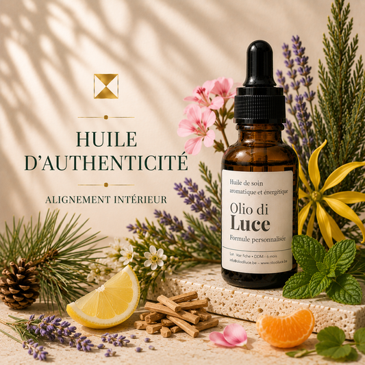 ✨ Huile d’Authenticité – Alignement Intérieur
